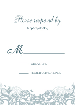 Response Card - joyful symphony