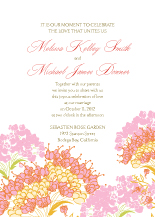 Wedding Invitations - queen annes lace