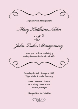Wedding Invitations - forever & ever