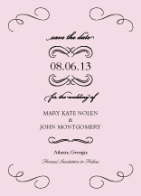 Save the Date Card - forever & ever