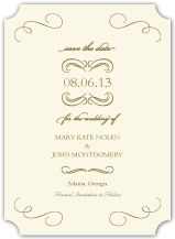 Save the Date Card - forever & ever