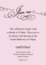Reception Card - forever & ever
