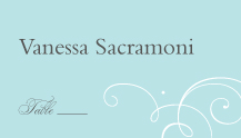 Place Card - always & forever