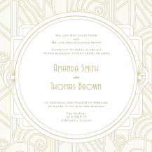 Wedding Invitations - deco grand