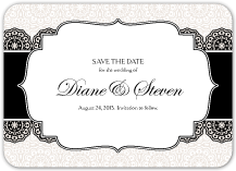 Save the Date Card - simple elegance