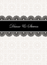 Wedding Thank You Card - simple elegance