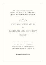 Wedding Invitations - garden swirl