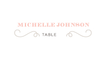 Place Card - vintage beauty