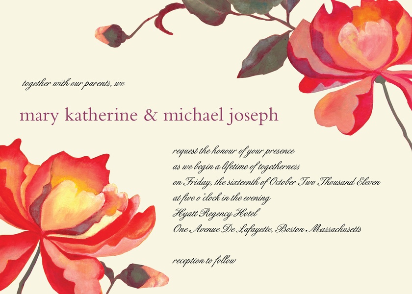 A K Into The Studio Pink Peony Weddingmomental Designs Rustic Wedding Invitations Mason Jar Blush Peony