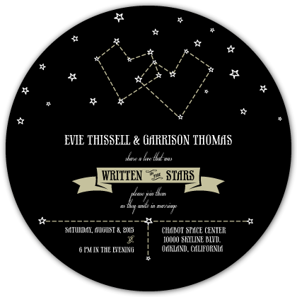Stars Invitations Announcements Zazzle Moon And Stars Wedding Invitations By Lovely Paper Things Oh So Beautiful