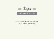 Reception Card