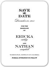 Save the Date Card